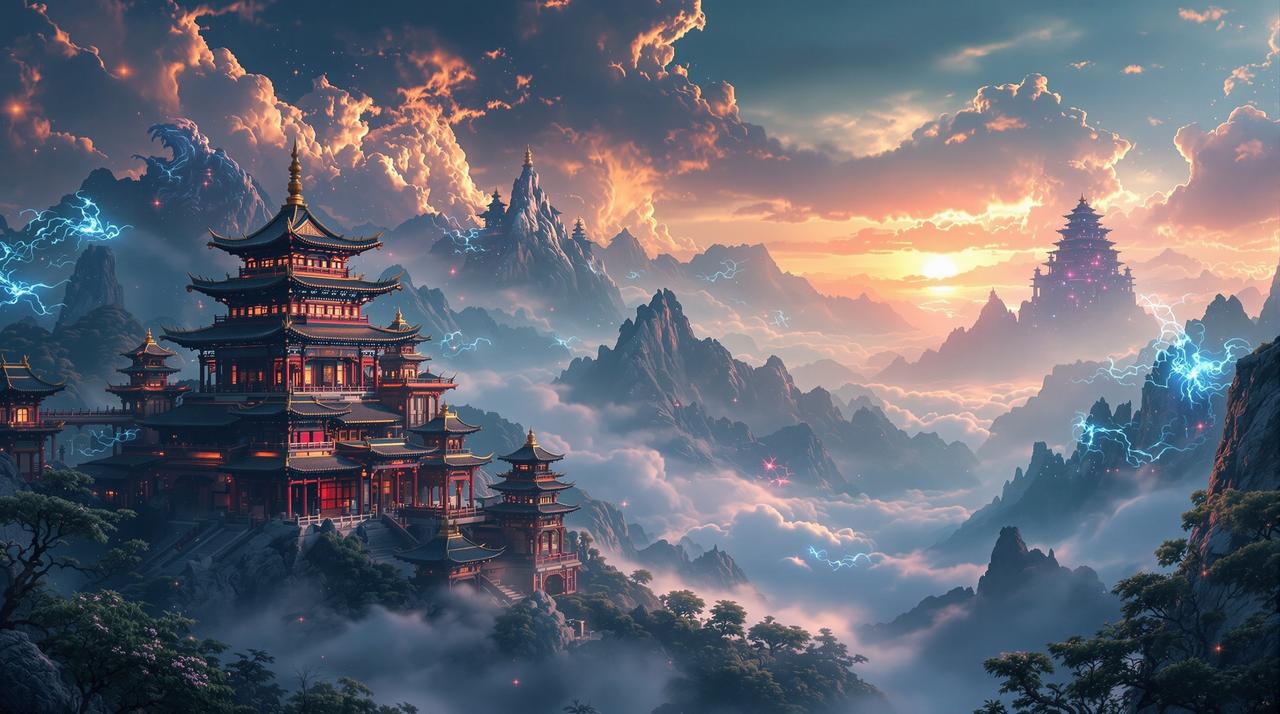 东方奇幻：山海经传说 - 2026年奇幻封面图